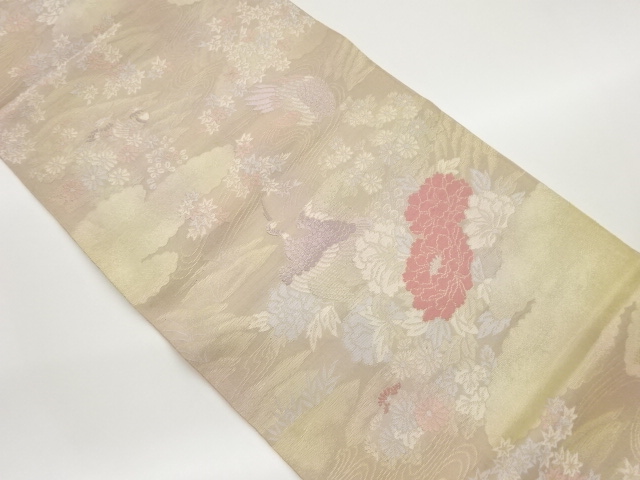 JAPANESE FUKURO OBI / WOVEN STREAM